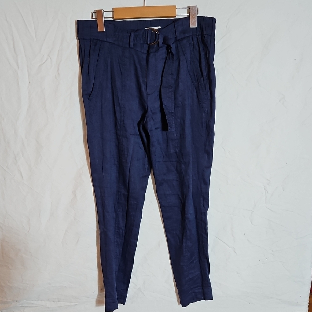 Vince Women's Navy Straight Leg Pants